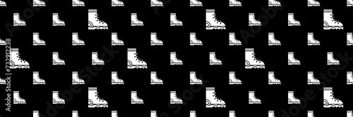Camping Boots Seamless Pattern Y_2202001