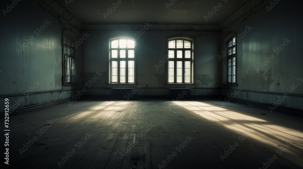 Haunting whispers in an empty room