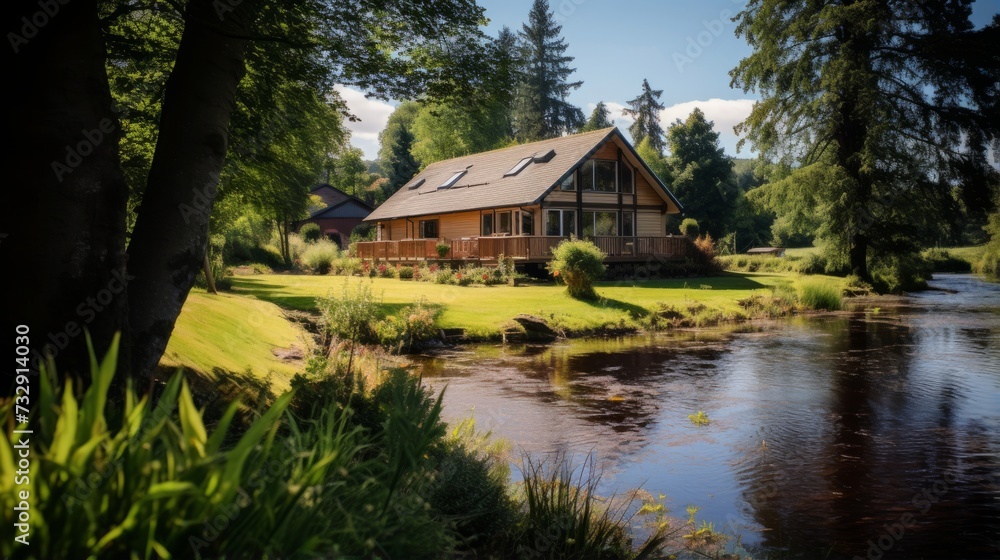 Riverside pension with peaceful riverfront views and abundant wildlife Riverside pension with peaceful riverfront views and abundant wildlife