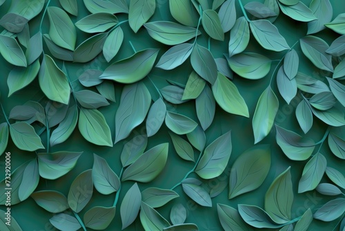 Green leaves background 