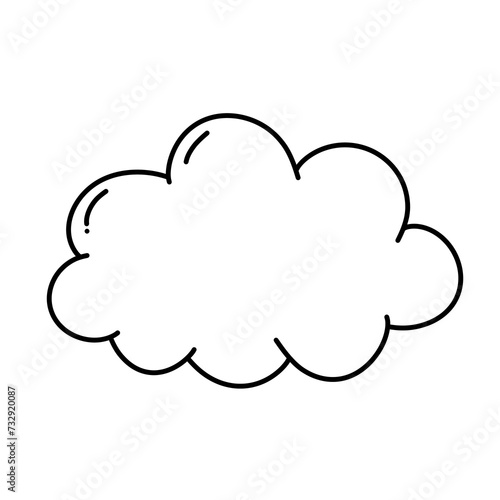 Cloud Line icon.