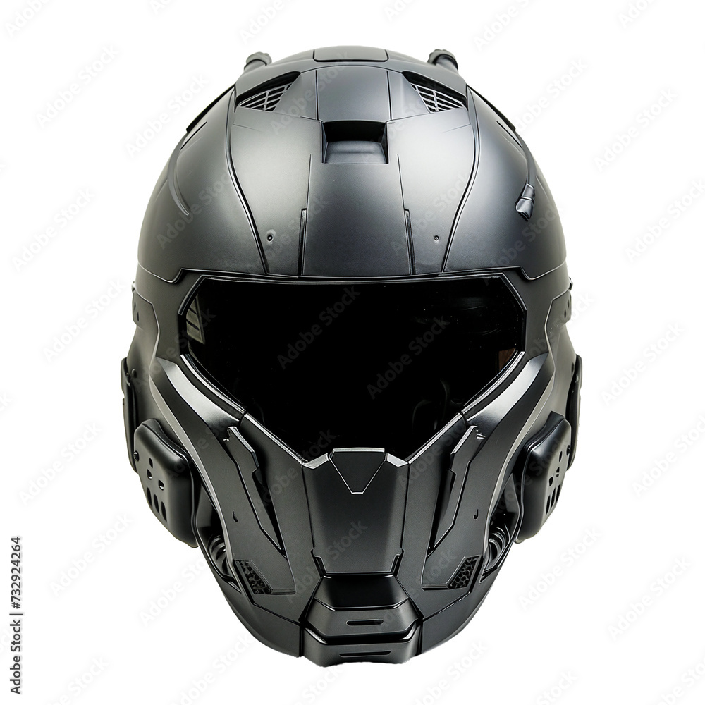 Bulletproof Helmet, transparent background, isolated image, generative AI Bulletproof Helmet, transparent background, isolated image, generative AI