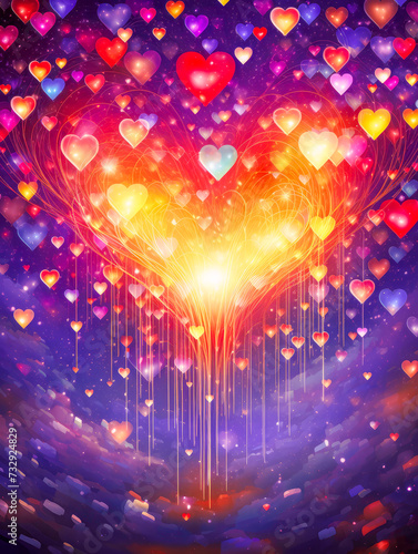 Illuminating love, joy, and positive