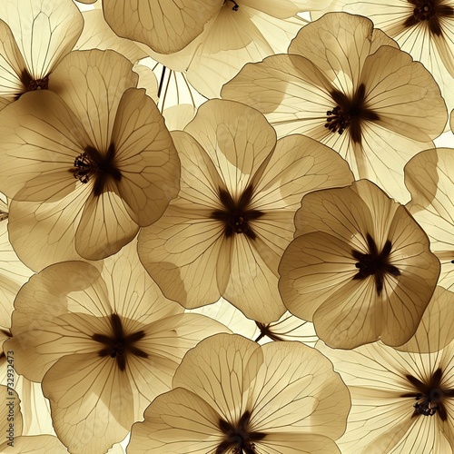 abstract gentle transparent flowers, cyber silverpoint impressionism.