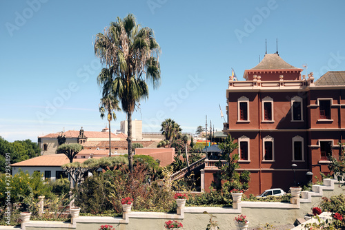 Tropical gardens in La Orotava town, Tenerife, Canary ,Spain © peter gueth