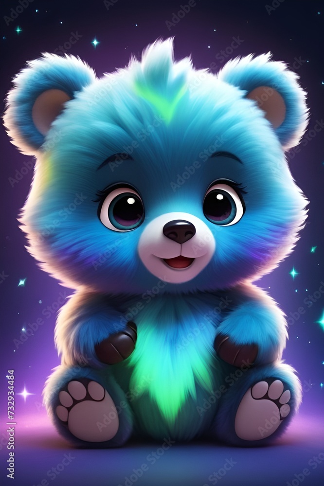 Adorable Bear in Bright Surroundings, Perfect Kid's Decorations, A cute beautiful baby bear in a beautiful colorful background, Ideal for kid's wall art decorations, Beautiful baby animals for kids Adorable Bear in Bright Surroundings, Perfect Kid's Decorations, A cute beautiful baby bear in a beautiful colorful background, Ideal for kid's wall art decorations, Beautiful baby animals for kids