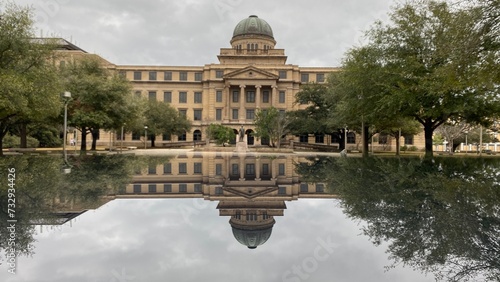 Texas A&M University is a public land-grant research university in College Station, Texas. It was founded in 1876, USA	 photo