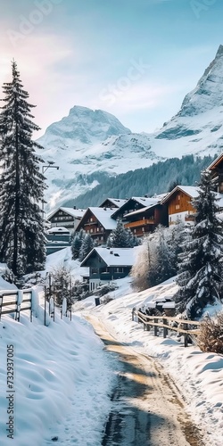 Winter wonderland in Grindelwald, Switzerland, © safayet