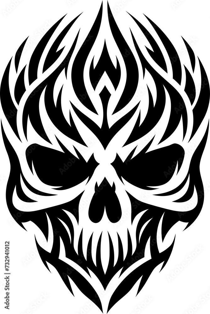 modern tribal tattoo skulls, abstract line art of mythological creatures, fantasy, minimalist contour. Vector
modern tribal tattoo skulls, abstract line art of mythological creatures, fantasy, minimalist contour. Vector