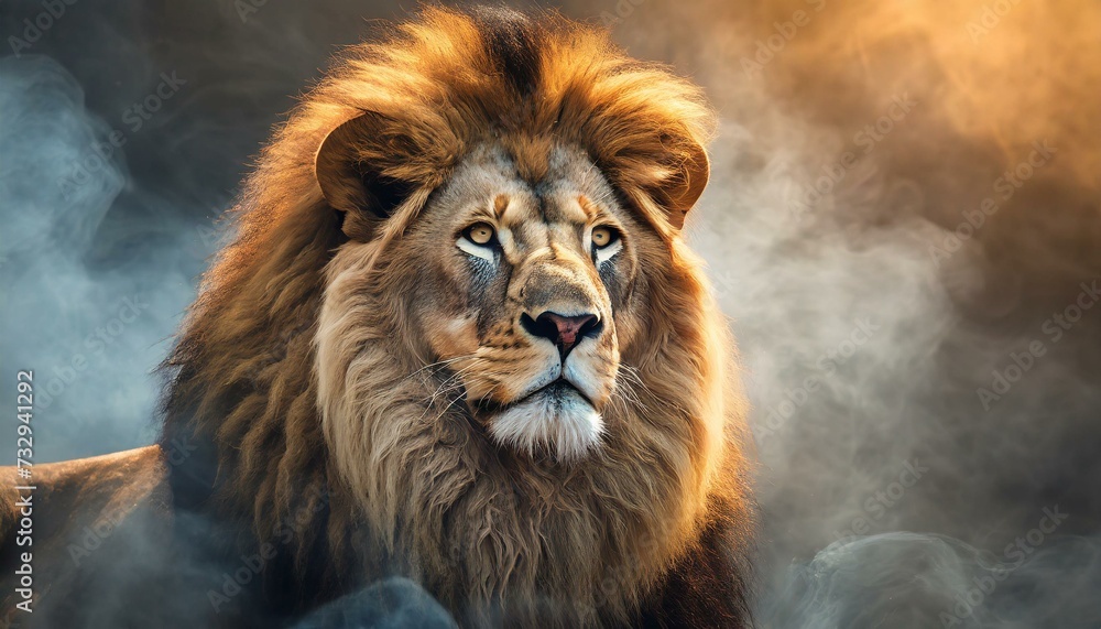 Fototapeta premium portrait of a lion