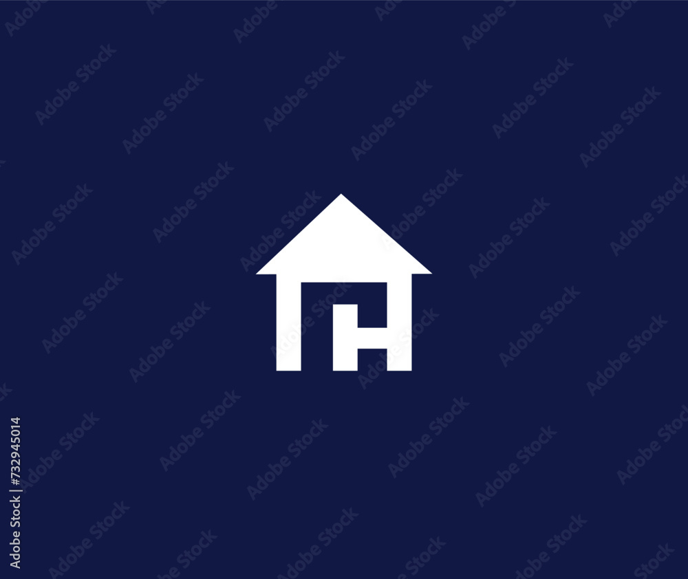 CH real estate logo, Letter CH logo design vector CH real estate logo, Letter CH logo design vector
