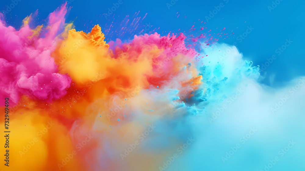 Indian holi festival, happy holi background Indian holi festival, happy holi background