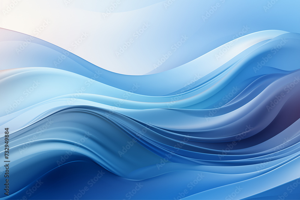 Blue gradient brush design abstract background