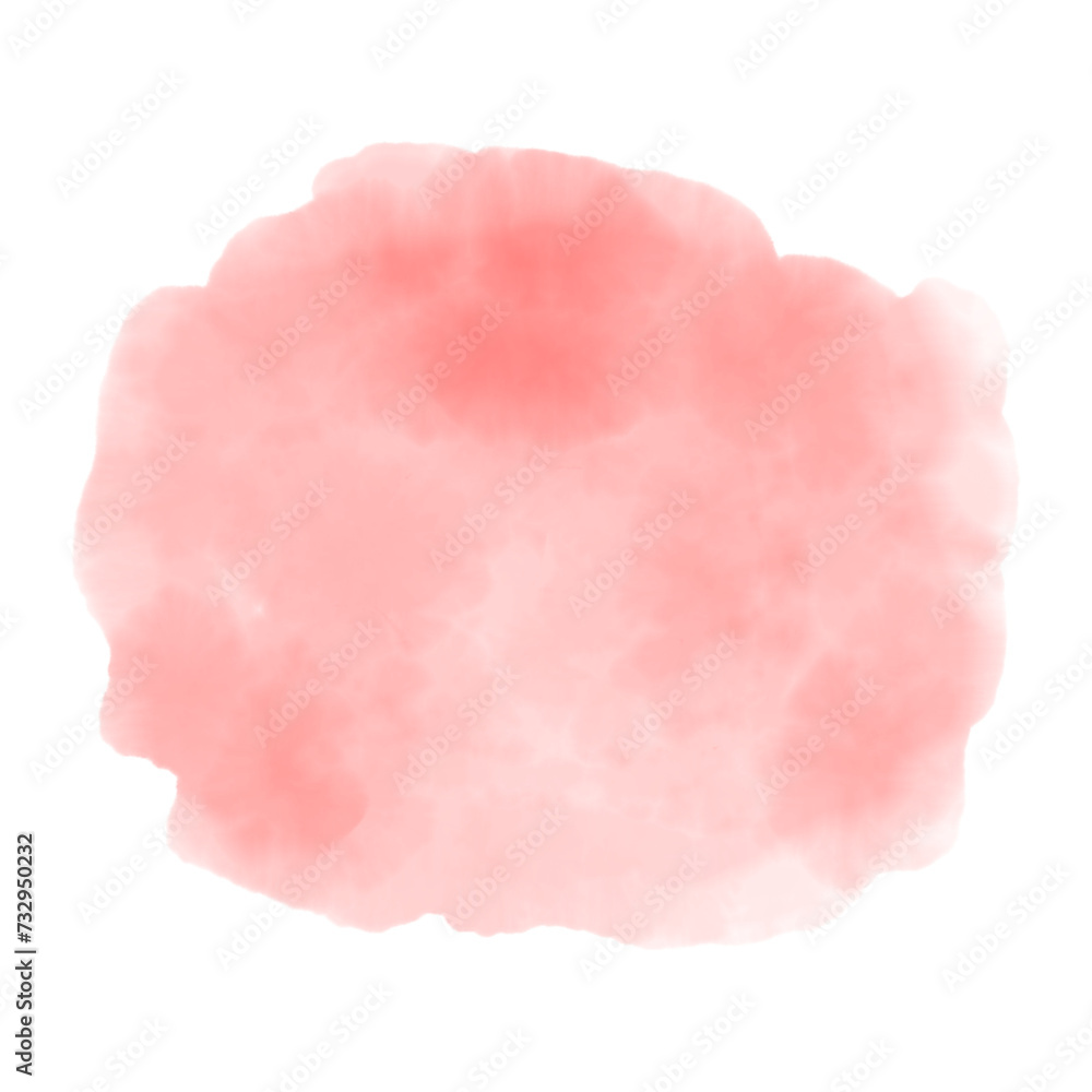 Red abstract watercolor brush background. Red abstract watercolor brush background.
