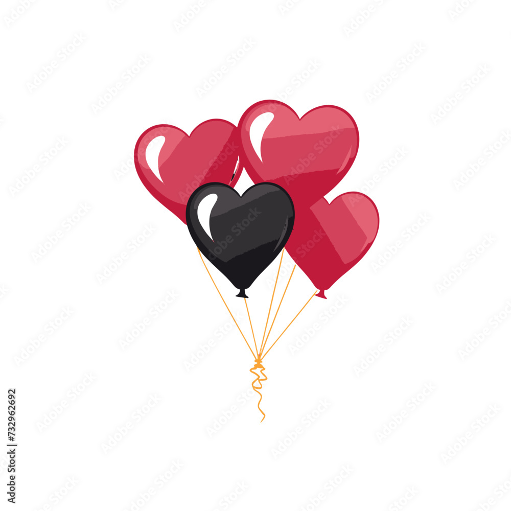 Valentine cliparts, valentine day, love clipart, love vector, love illustration, wreath svg, wreath vector, valentine vector, heart, balloon, love, valentine, shape, birthday, party, decoration, day, 