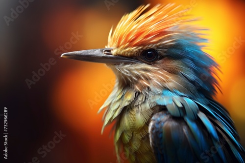 beautiful birds with blurred natural background with generative ai © ImronDesign