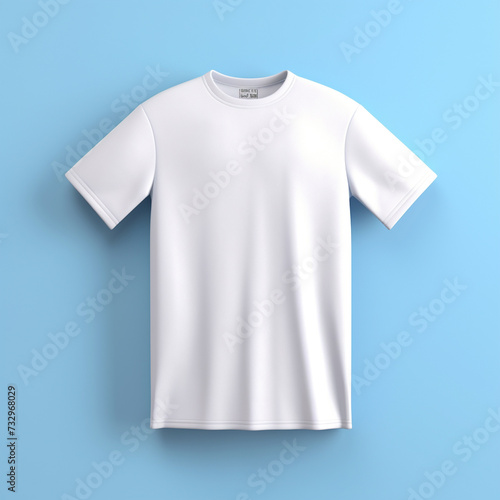 white T shirt mockup 