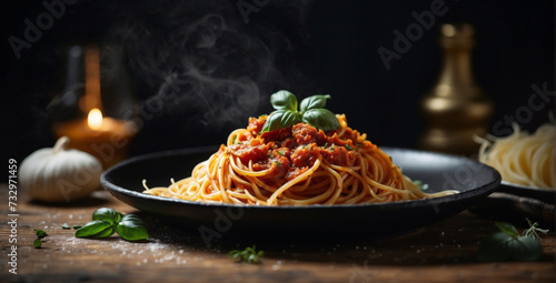 Delicious italian spaghetti