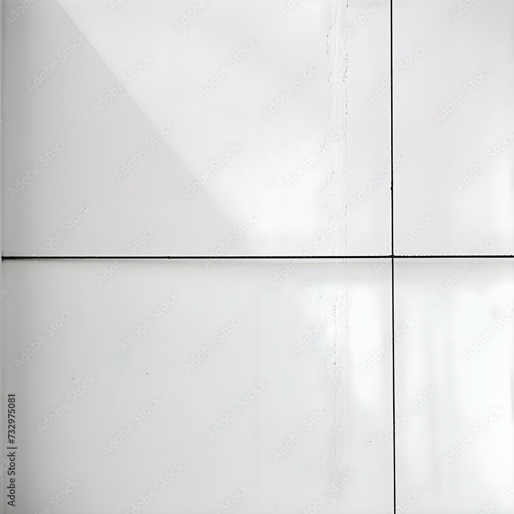 a black and white photo of a white wall