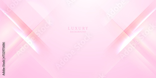 pink background design With luxurious effect elements Vector illustration
