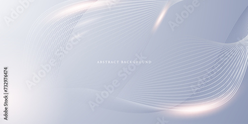 modern white abstract technology background vector illustration