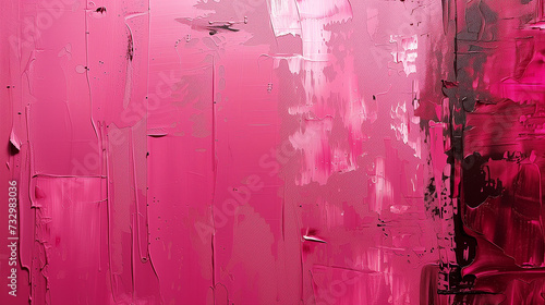 ピンクのカラフルな抽象ペイント © keijiro