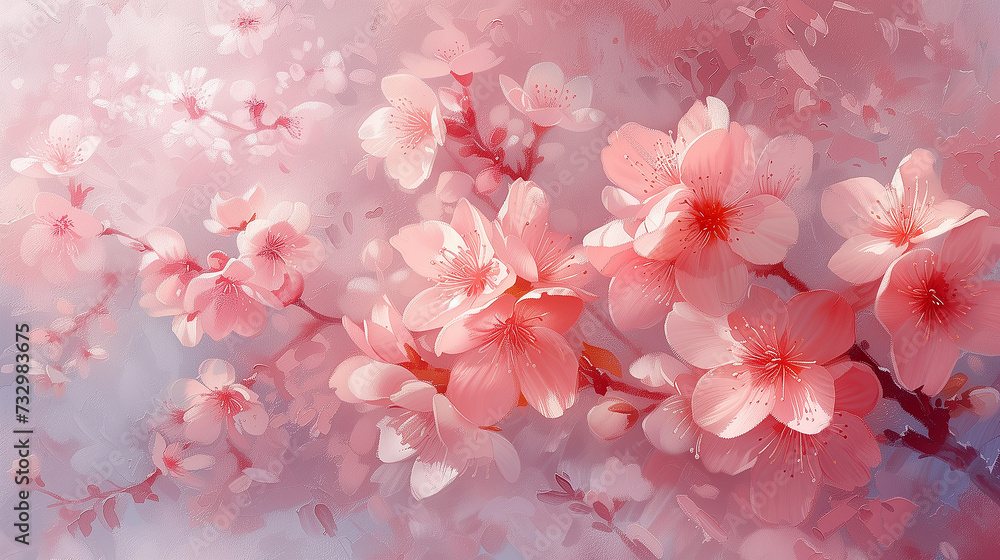 華やかな桜のイラスト 華やかな桜のイラスト