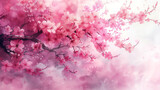 華やかな桜のイラスト