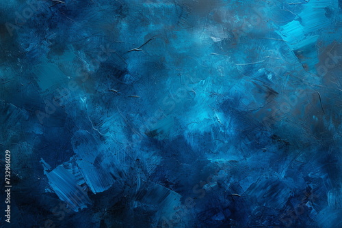 Abstract Blue Background: Exploring the Depths of Weathered Textured Elegance photo