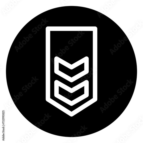 badge glyph icon