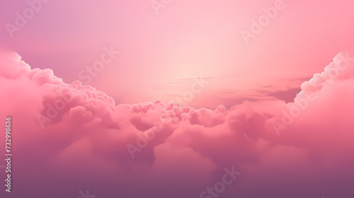 pink cloud sky landscape background wallpaper