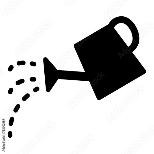 Watering can icon photo