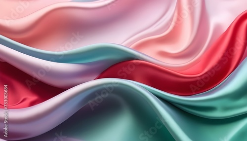 abstract  fabric colorful background. Ai generative