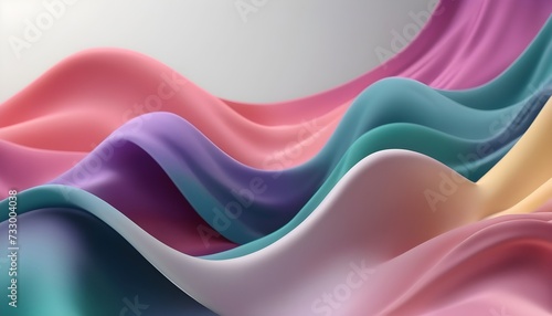 abstract  fabric colorful background. Ai generative