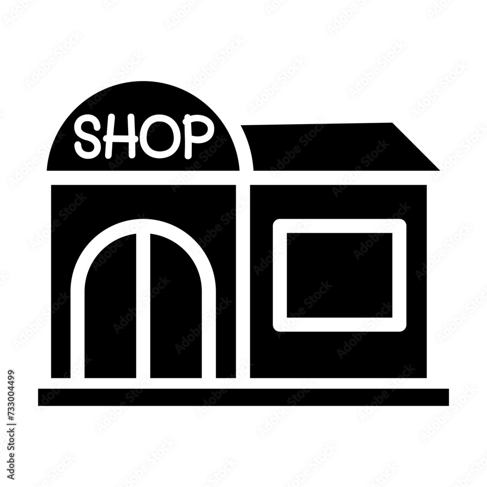 Shop building icon Shop building icon