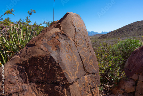 Archaeological Zone: Petroglyphs at Boca de Potrerillos, Nuevo León