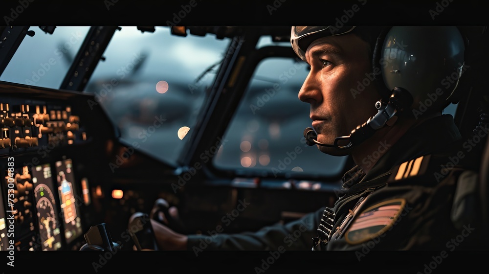 A Pilot Determined In Flight