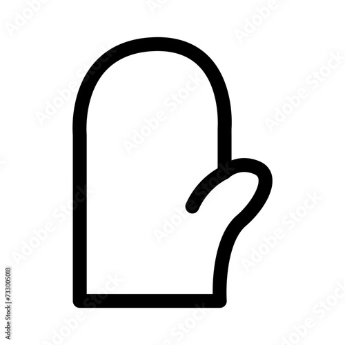 Oven glove icon