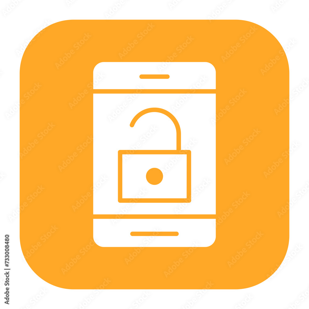 Mobile Unlock Icon Mobile Unlock Icon