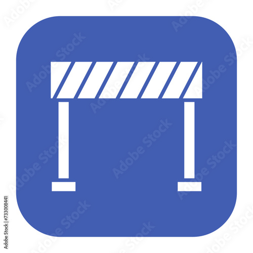 Road Barrier Icon