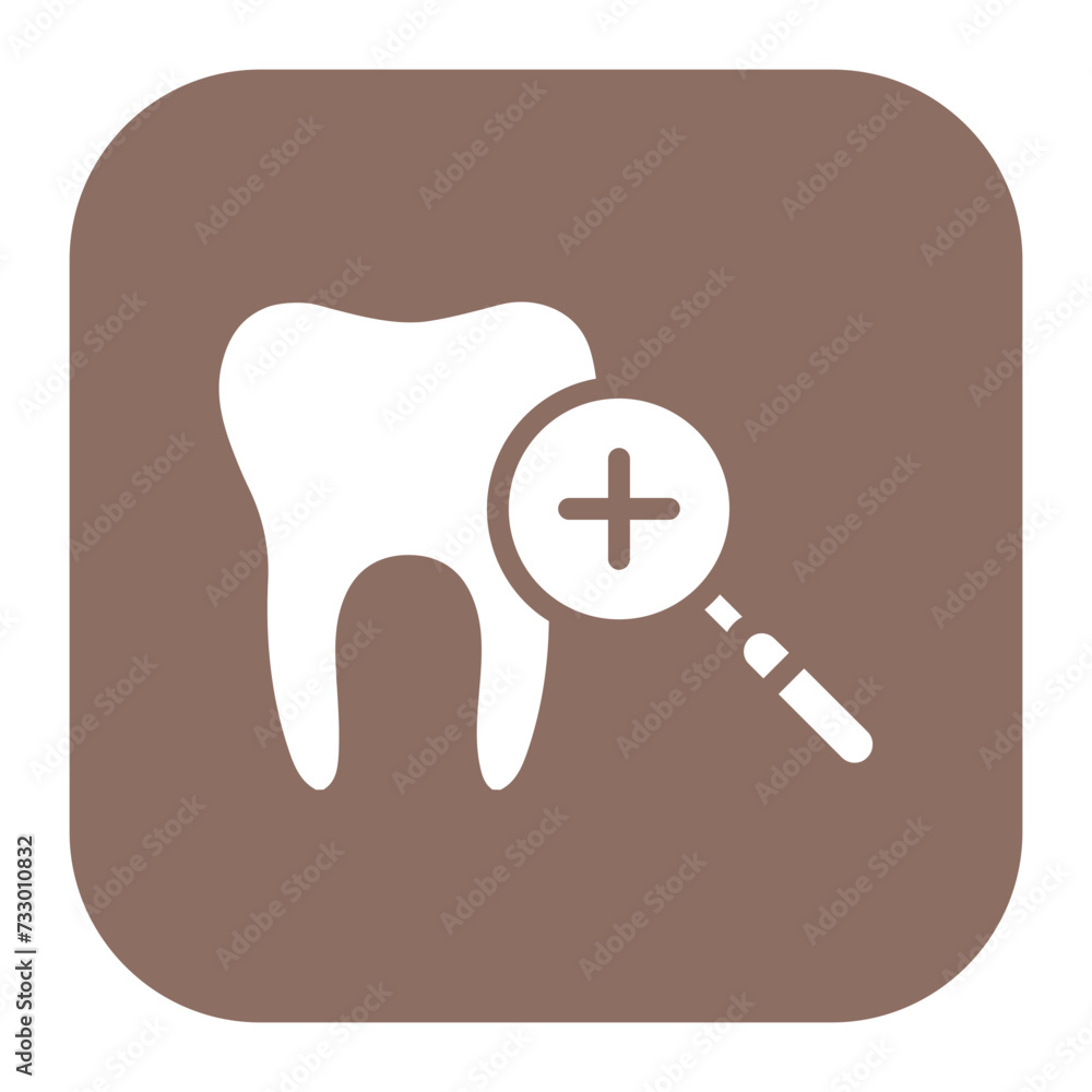 Obraz premium Dental Checkup Icon