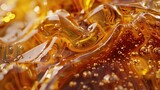 honey liquid background macro closeup