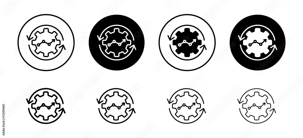 Boosting productivity vector icon set collection. Boosting productivity Outline flat Icon. Boosting productivity vector icon set collection. Boosting productivity Outline flat Icon.