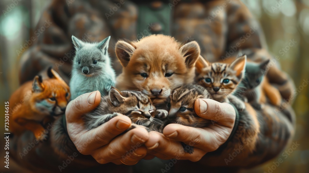 Greeting Card and Banner Design for World Wildlife Day Background Greeting Card and Banner Design for World Wildlife Day Background