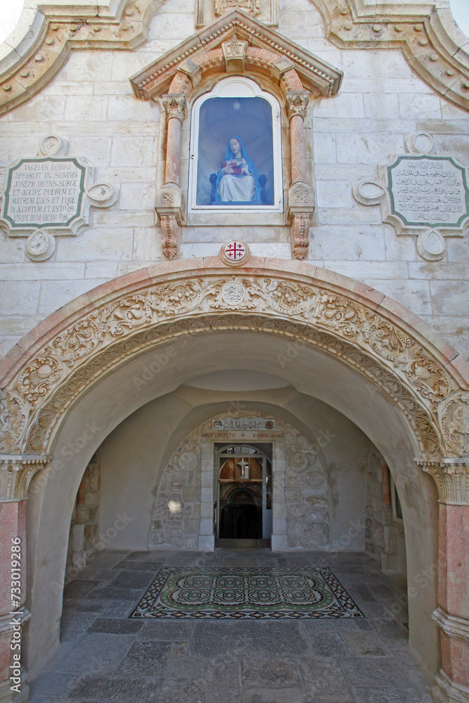 Milk Grotto church in Bethlehem, Palestine, Israel