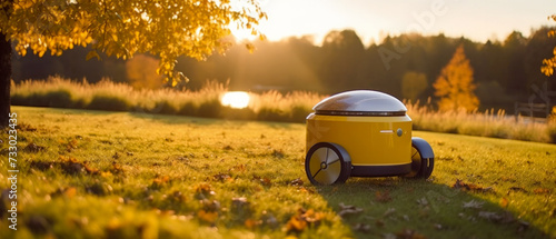 A robot lawn mower