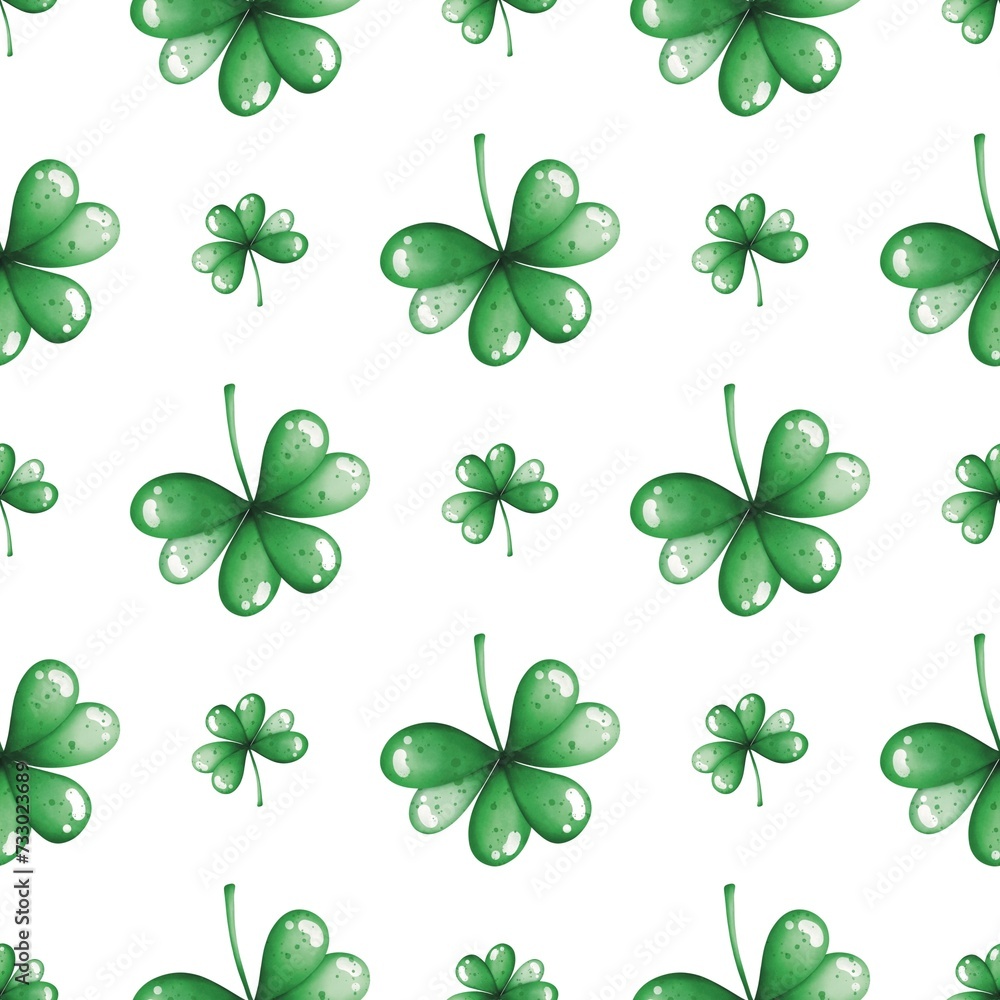 St Patricks Day Seamless Pattern 07 St Patricks Day Seamless Pattern 07