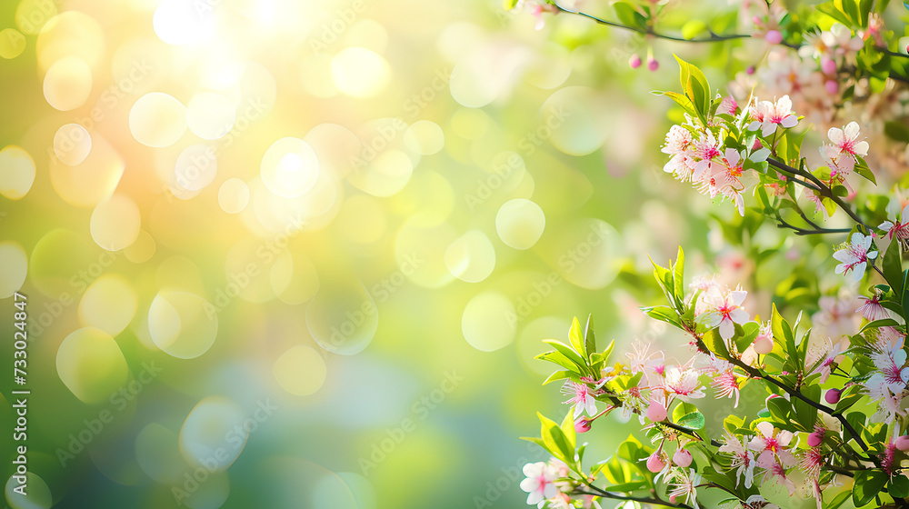 Spring gentle fresh natural blurred bokeh background. Spring gentle fresh natural blurred bokeh background.