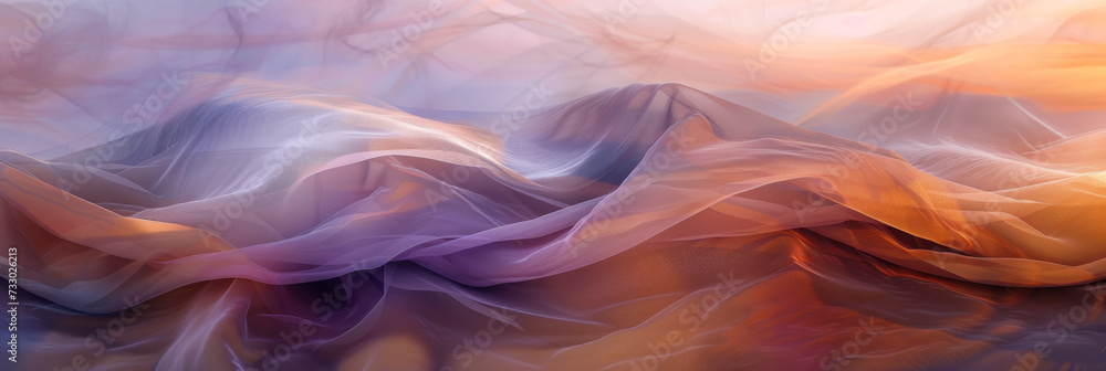 Obraz premium an abstract background, the style of flowing fabrics, generative AI