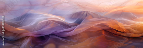 an abstract background, the style of flowing fabrics, generative AI
